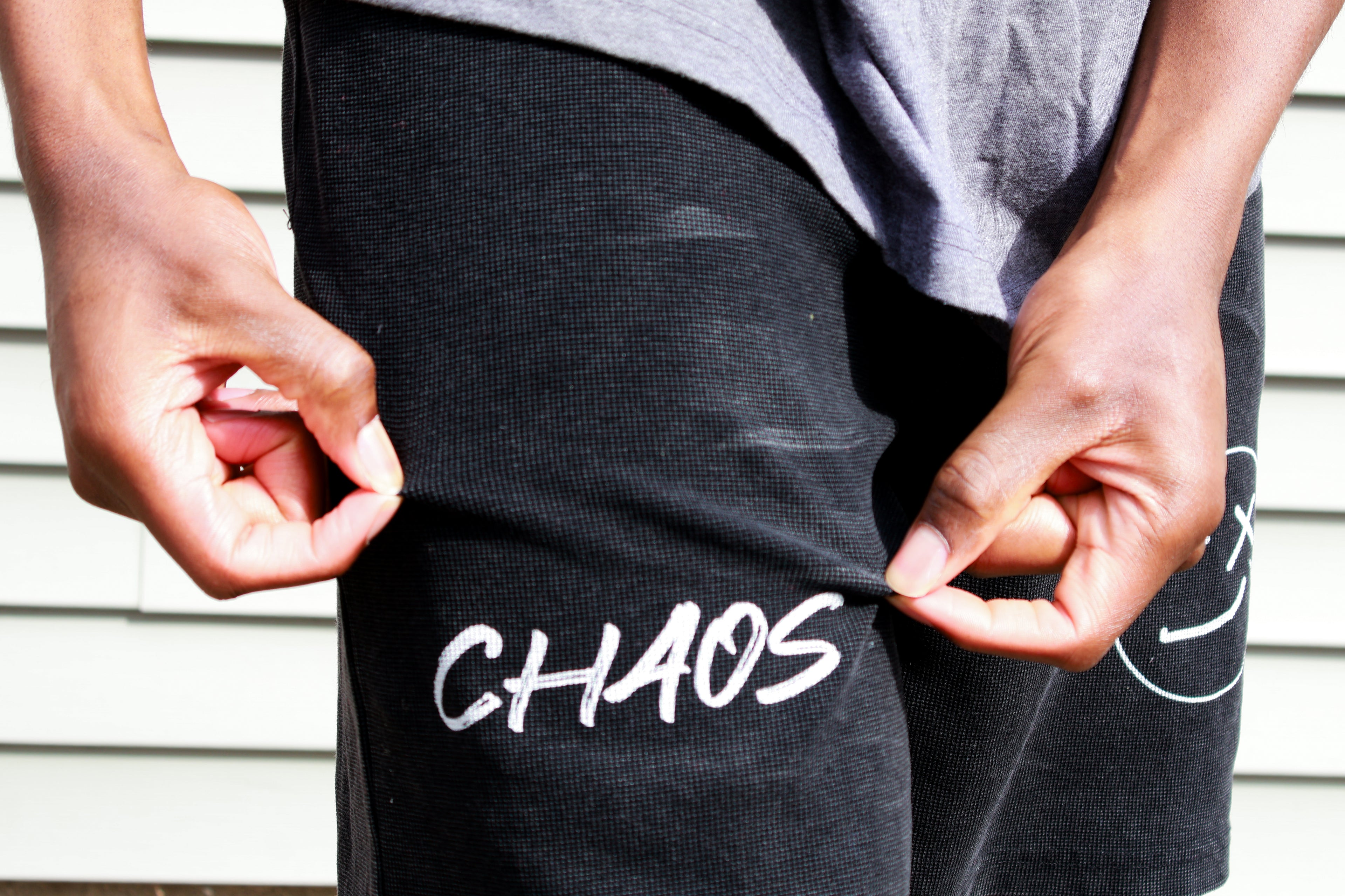 Mineral Wash Chaos Shorts