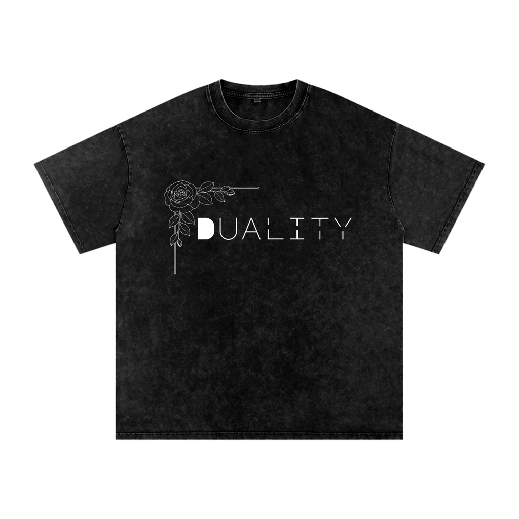 Duality Snow Washed Cotton T shirt