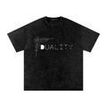 Duality Snow Washed Cotton T shirt